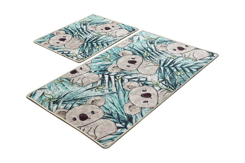 Niyanna Badeværelsesmåtte 2-pak, Flerfarvet