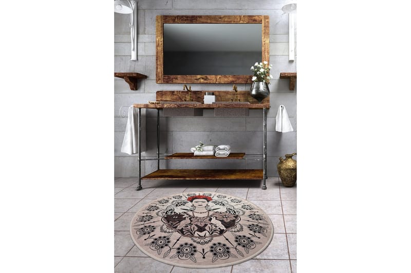 Niyanna Badeværelsesmåtte - Flerfarvet - Tekstiler - Tæpper - Badeværelsesmåtte