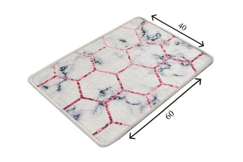 Niyanna Badeværelsesmåtte - Flerfarvet - Tekstiler - Tæpper - Badeværelsesmåtte