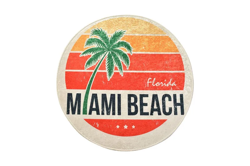 Niyanna Badeværelsesmåtte, Flerfarvet