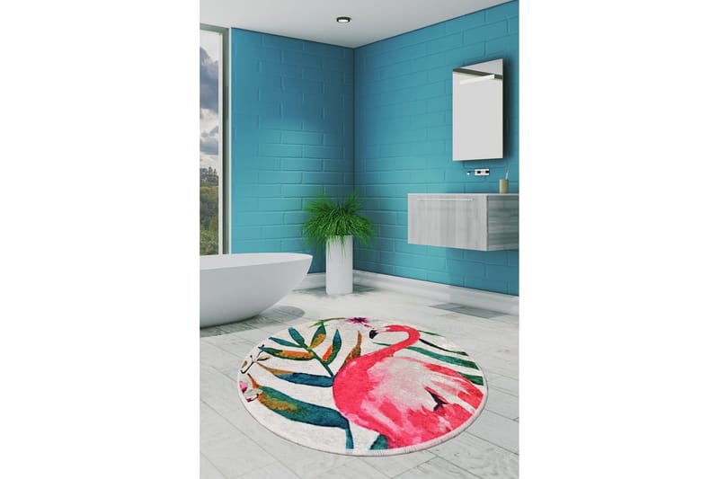 Niyanna Badeværelsesmåtte - Flerfarvet - Tekstiler - Tæpper - Badeværelsesmåtte