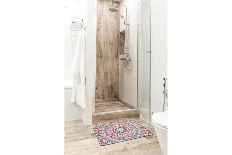 Niyanna Badeværelsesmåtte - Flerfarvet - Tekstiler - Tæpper - Badeværelsesmåtte