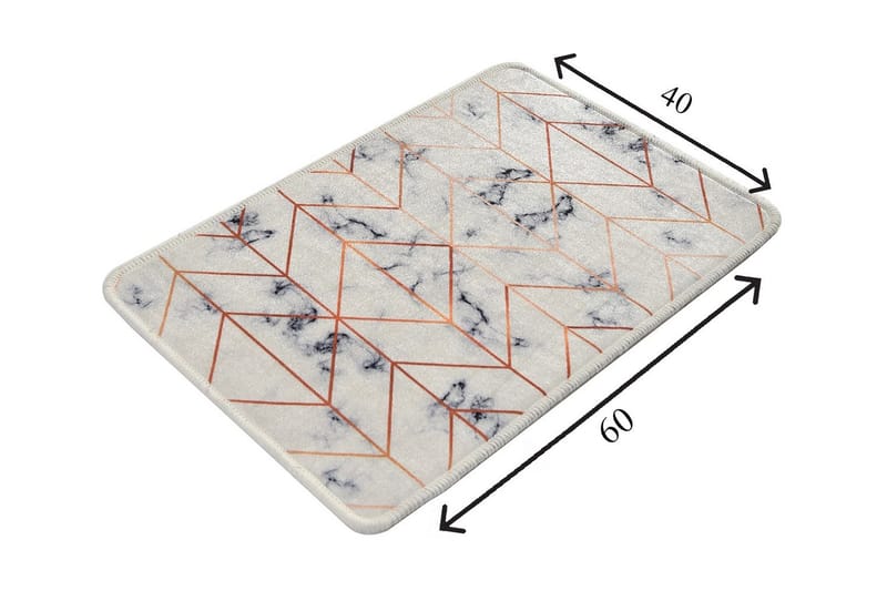 Niyanna Badeværelsesmåtte - Flerfarvet - Tekstiler - Tæpper - Badeværelsesmåtte
