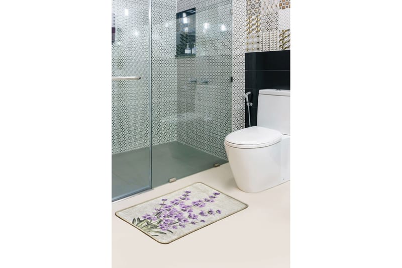 Niyanna Badeværelsesmåtte - Flerfarvet - Tekstiler - Tæpper - Badeværelsesmåtte