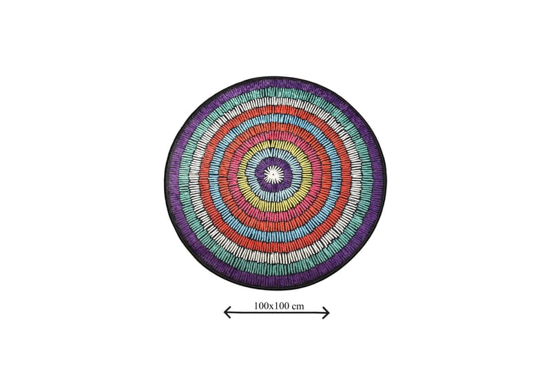 Niyanna Badeværelsesmåtte - Flerfarvet - Tekstiler - Tæpper - Badeværelsesmåtte