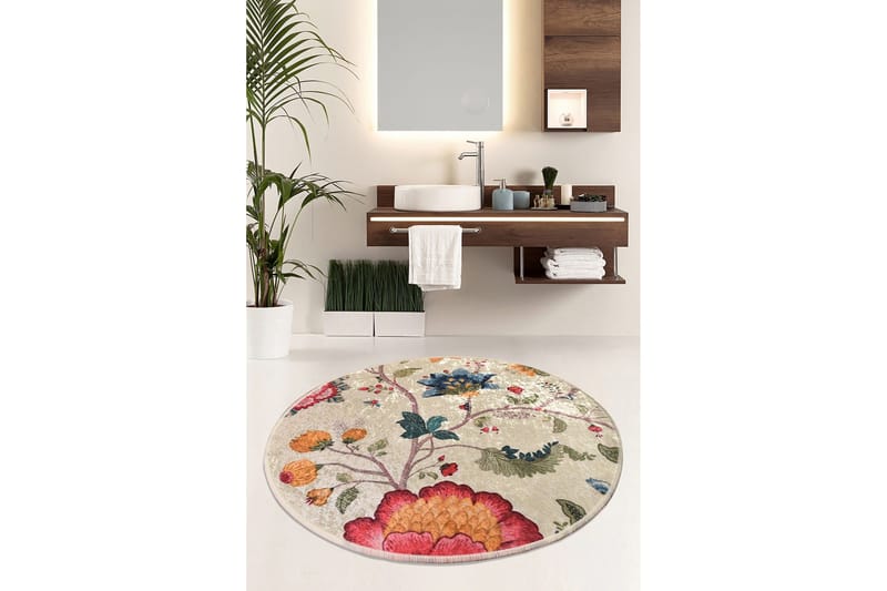 Niyanna Badeværelsesmåtte - Flerfarvet - Tekstiler - Tæpper - Badeværelsesmåtte