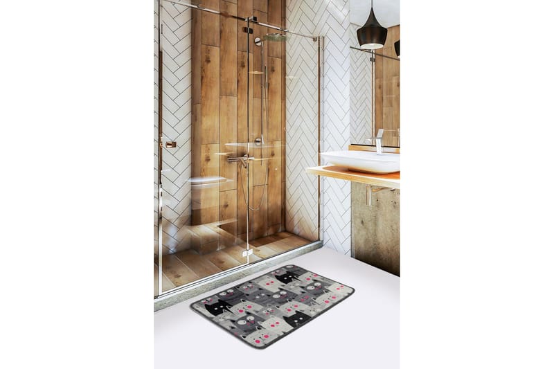 Niyanna Badeværelsesmåtte - Flerfarvet - Tekstiler - Tæpper - Badeværelsesmåtte