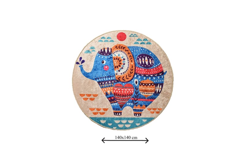 Niyanna Badeværelsesmåtte - Flerfarvet - Tekstiler - Tæpper - Badeværelsesmåtte