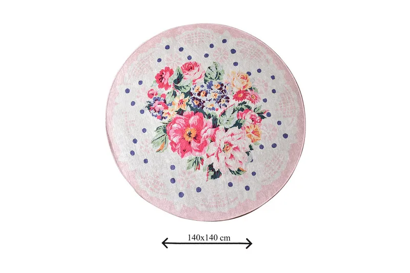 Niyanna Badeværelsesmåtte - Flerfarvet - Tekstiler - Tæpper - Badeværelsesmåtte