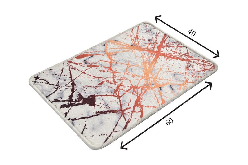 Niyanna Badeværelsesmåtte - Flerfarvet - Tekstiler - Tæpper - Badeværelsesmåtte
