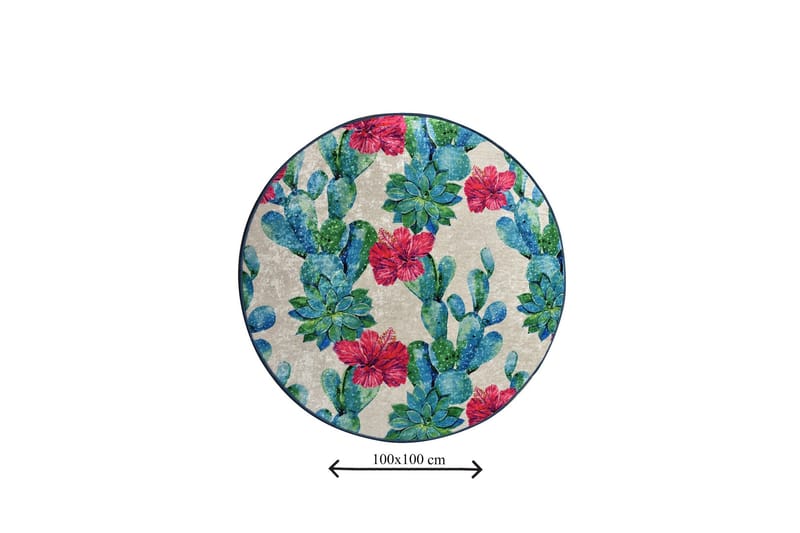 Niyanna Badeværelsesmåtte - Flerfarvet - Tekstiler - Tæpper - Badeværelsesmåtte