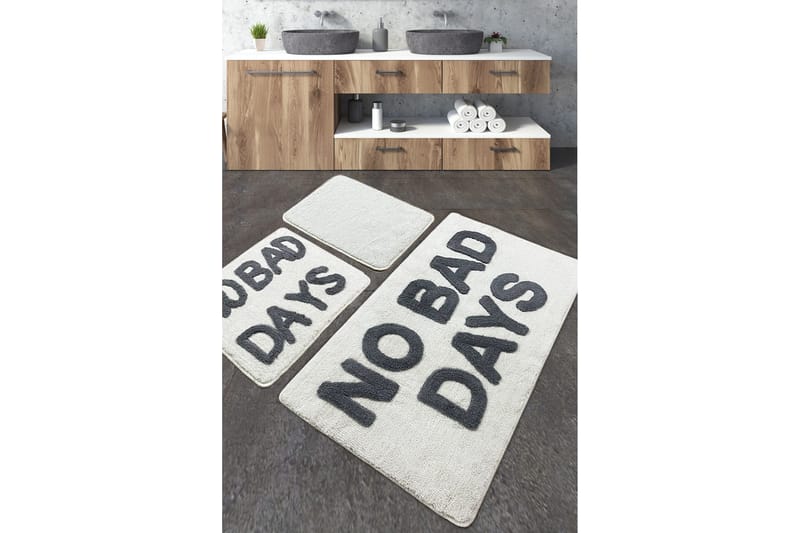 Nurbi Badeværelsestæppe 60x100 cm Rektangulær, Flerfarvet