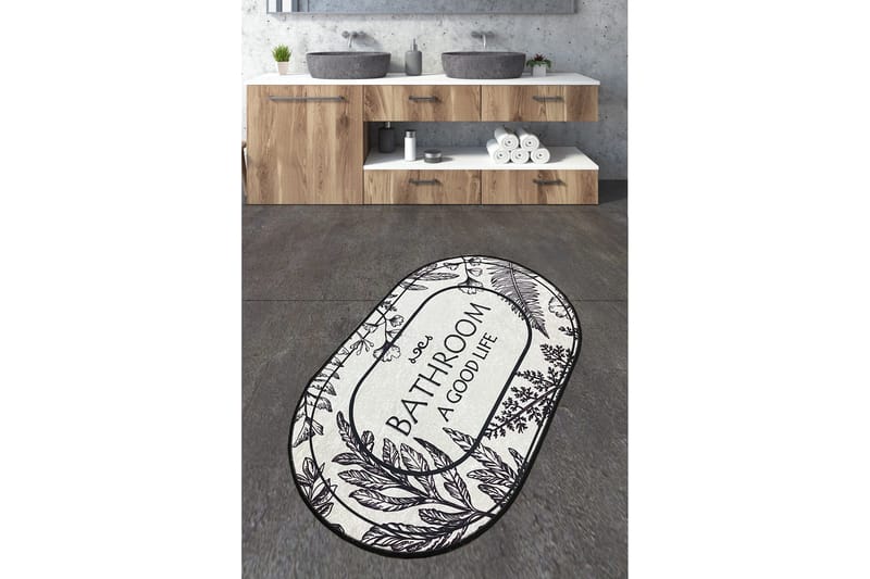 Nutan Badeværelsestæppe 70x120 cm Rektangulær, Flerfarvet