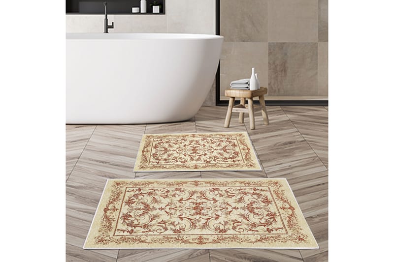 Pammi Badeværelsestæppe 60x150 cm Rektangulær, Flerfarvet