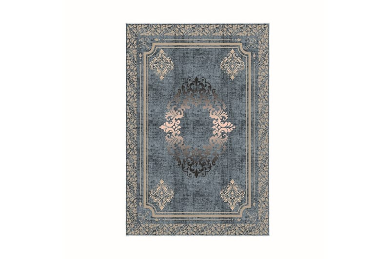 Panchal Badeværelsestæppe 60x150 cm Rektangulær - Flerfarvet - Tekstiler - Tæpper - Badeværelsesmåtte