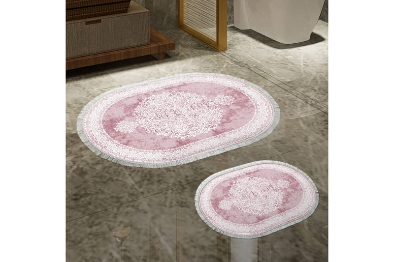 Pancholi Badeværelsestæppe 60x150 cm Rektangulær, Flerfarvet