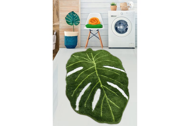 Pannu Badeværelsestæppe 80x120 cm Rektangulær, Flerfarvet