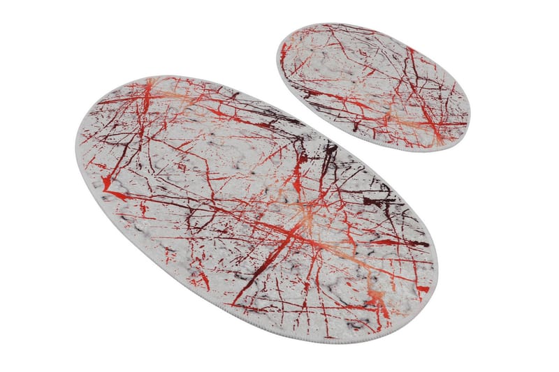 Pardeshi Badeværelsestæppe 60x100 cm Rektangulær, Flerfarvet