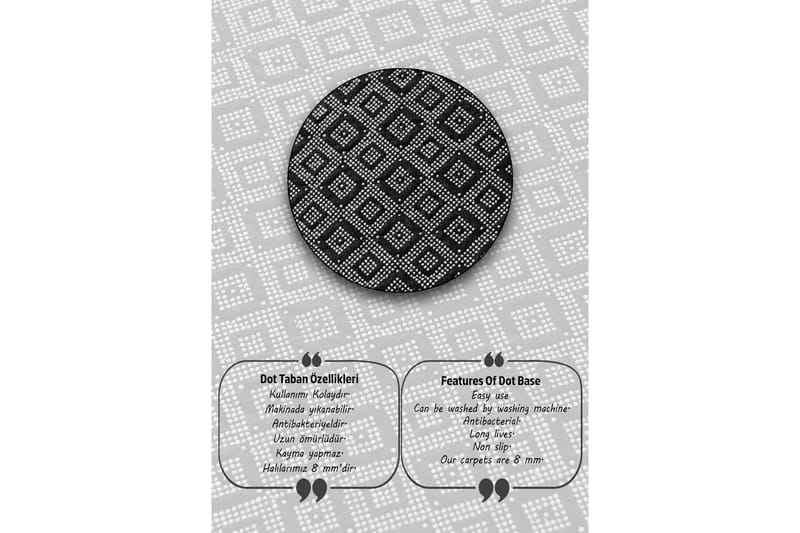 Parkash Badeværelsestæppe 60x100 cm Rektangulær - Flerfarvet - Tekstiler - Tæpper - Badeværelsesmåtte