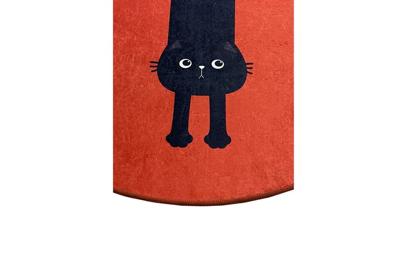 Parkesh Badeværelsestæppe 80 cm Rundt - Flerfarvet - Tekstiler - Tæpper - Badeværelsesmåtte