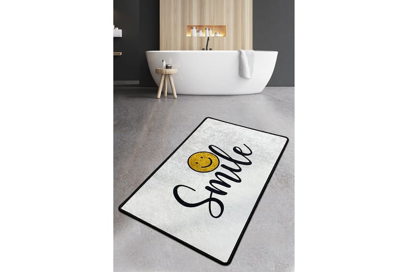 Parmanand Badeværelsestæppe 80x100 cm Rektangulær, Flerfarvet