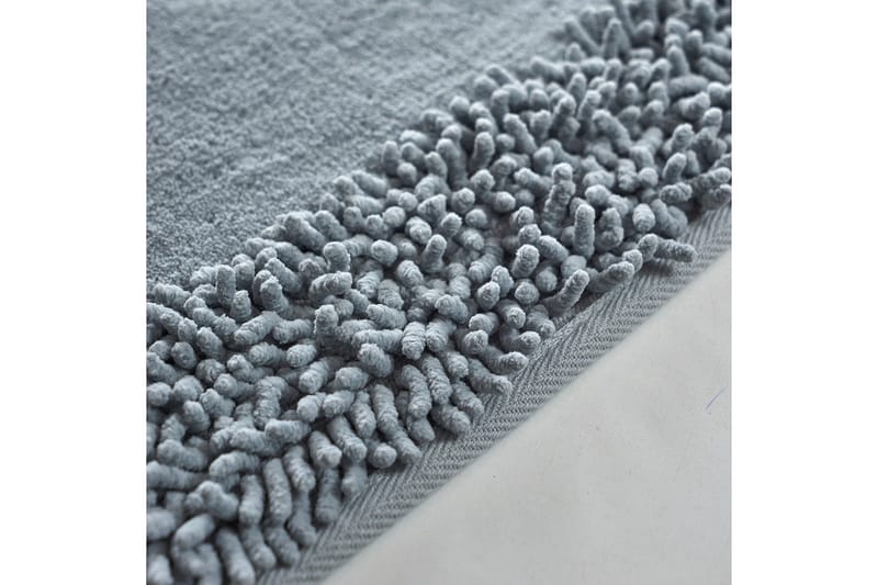 Parmeswari Badrumsmatta 60x100 cm Rektangulär Grey - Tekstiler - Tæpper - Badeværelsesmåtte