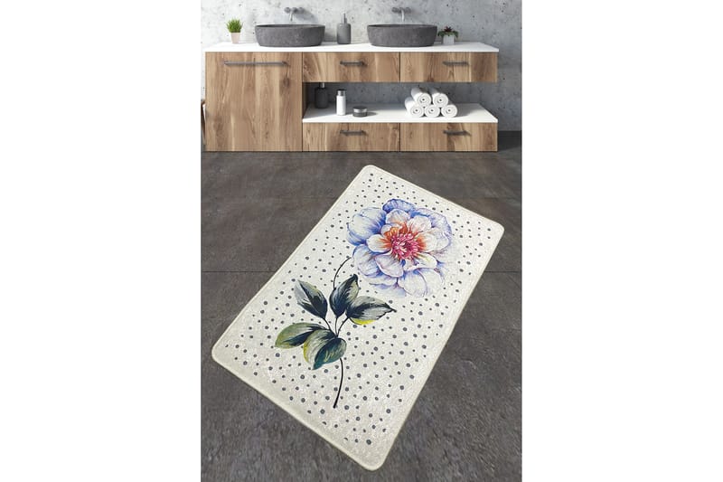 Stoneburn Badeværelsestæppe 70x120 cm Rektangulær, Flerfarvet