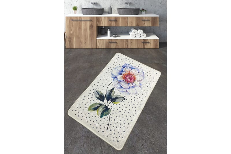 Stoneburn Badeværelsestæppe 70x120 cm Rektangulær, Flerfarvet