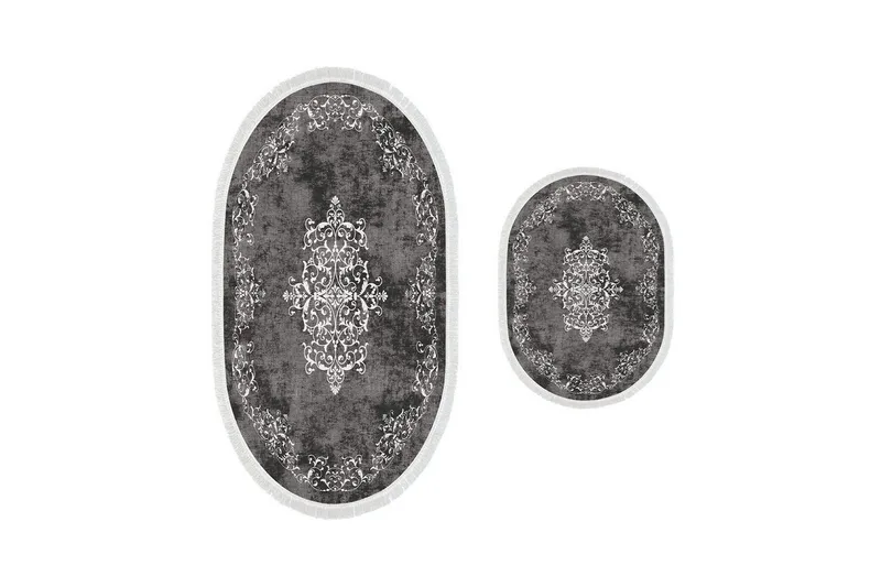 Badenamåttesæt (2 stykker) Winrel Grå, Lysegrå