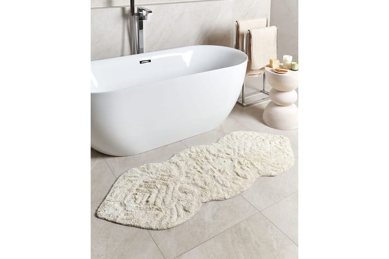 Badeværelsesmåtte Canbar - Beige - Tekstiler - Tæpper - Badeværelsesmåtte