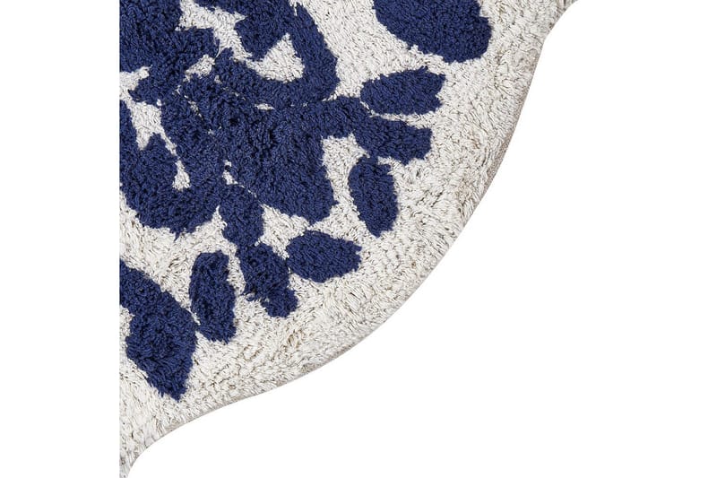 Badeværelsesmåtte Canbar - Blå, Hvid - Tekstiler - Tæpper - Badeværelsesmåtte