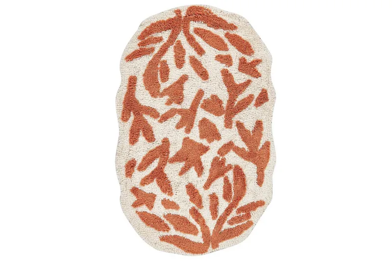 Badeværelsesmåtte Derik, Beige, Orange