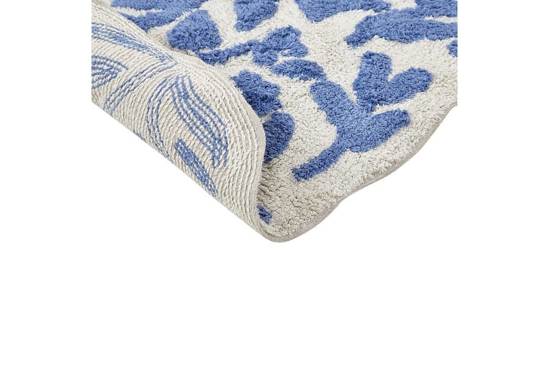 Badeværelsesmåtte Derik - Blå, Hvid - Tekstiler - Tæpper - Badeværelsesmåtte