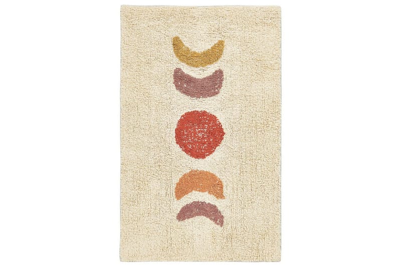 Badeværelsesmåtte Esme, Beige, orange, gul, rød