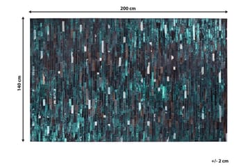 Crish Tæppe 140x200 cm - Brun - Tekstiler - Tæpper - Moderne tæppe - Wiltontæpper