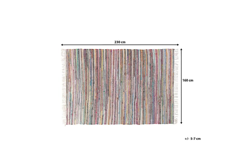 Danca Tæppe 160 | 230 cm - Flerfarvet - Tæpper