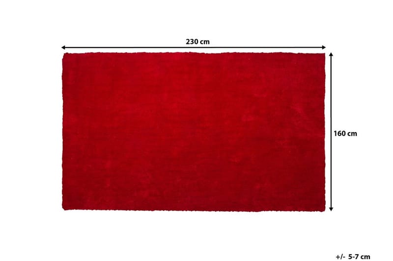 Demre Tæppe 160x230 cm - Rød - Tæpper - Store tæpper
