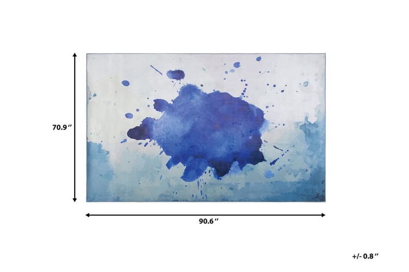 Domenice tæppe 160x230 cm - Blå - Tekstiler - Tæpper