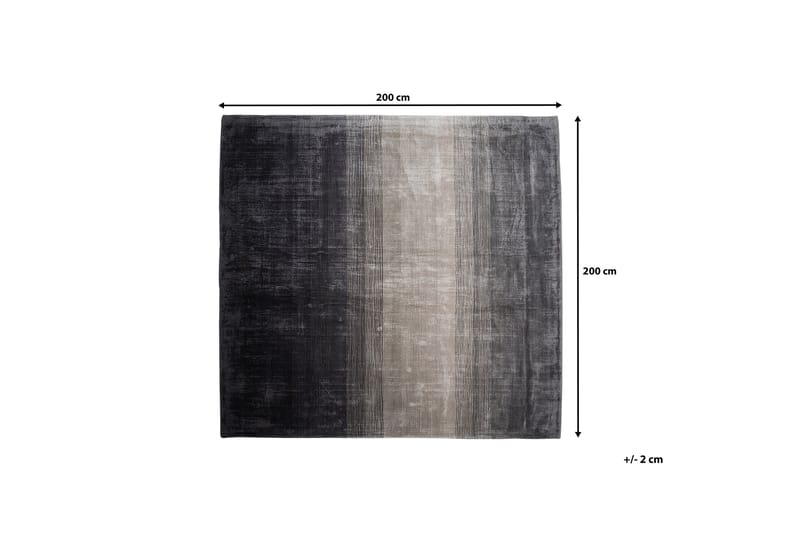 Ercis tæppe 200 - Sort - Tæpper