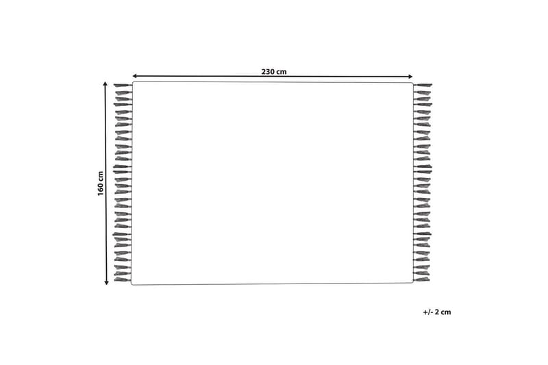 Fladvævet Konurtay - 160x230 cm - Tekstiler - Tæpper - Fladvævet tæppe