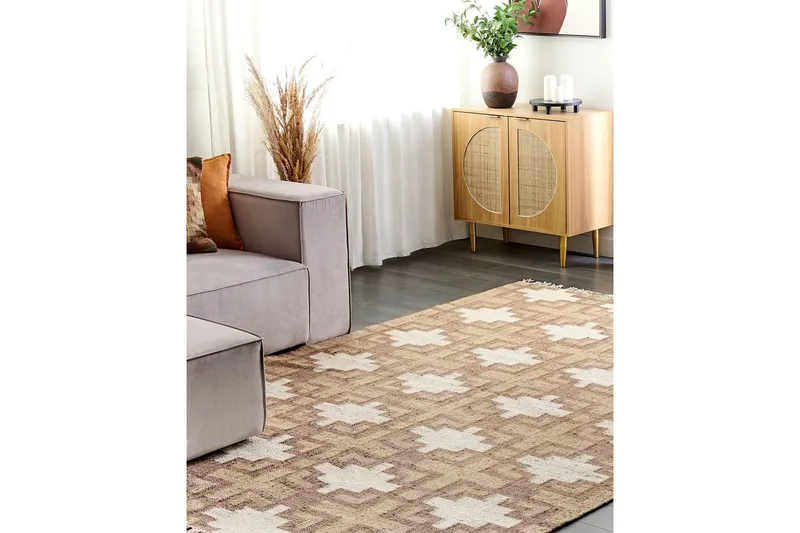 Fladvævet Konurtay - 200x300 cm - Tekstiler - Tæpper - Fladvævet tæppe