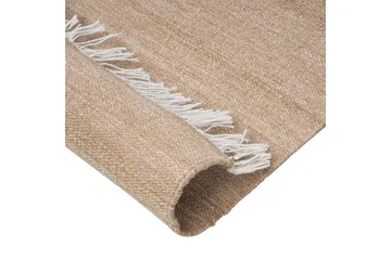 Fladvævet Malhia - Beige, 80x150 cm - Tekstiler - Tæpper - Fladvævet tæppe