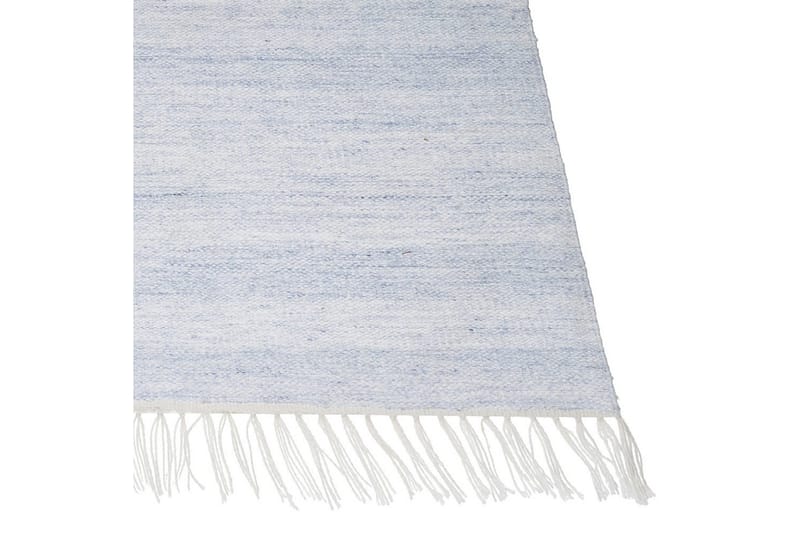 Fladvævet Malhia - Blå, 80x150 cm - Tekstiler - Tæpper - Fladvævet tæppe