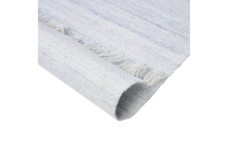 Fladvævet Malhia - Blå, 80x150 cm - Tekstiler - Tæpper - Fladvævet tæppe