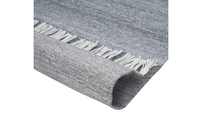 Fladvævet Malhia - Grå, 160x230 cm - Tekstiler - Tæpper - Fladvævet tæppe