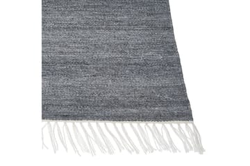 Fladvævet Malhia - Grå, 160x230 cm - Tekstiler - Tæpper - Fladvævet tæppe