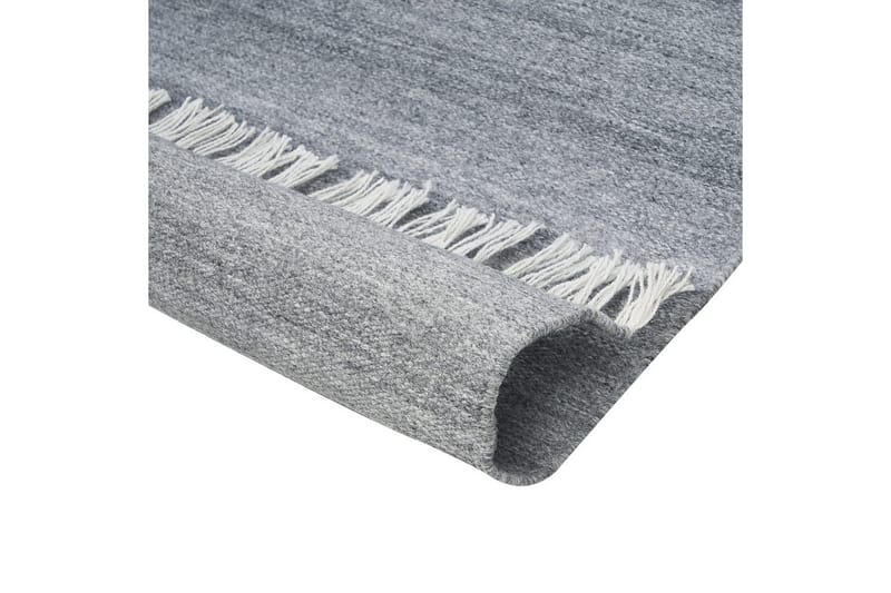 Fladvævet Malhia - Grå, 80x150 cm - Tekstiler - Tæpper - Fladvævet tæppe