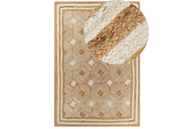 Fladvævet Mengen - 160x230 cm - Tekstiler - Tæpper - Moderne tæppe - Sisaltæpper