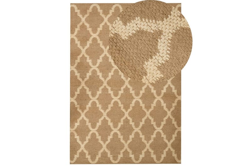 Fladvævet Mermer - 160x230 cm - Tekstiler - Tæpper - Fladvævet tæppe