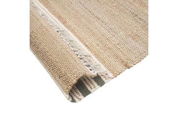 Fladvævet Mirza - Beige, Natur, Grå, Hvid - Tekstiler - Tæpper - Små tæpper